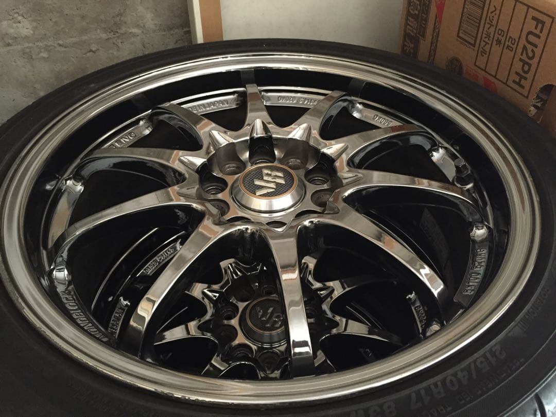 希少品　限定色ボルクレーシングCE28N 177.5j114.3 5H+484本