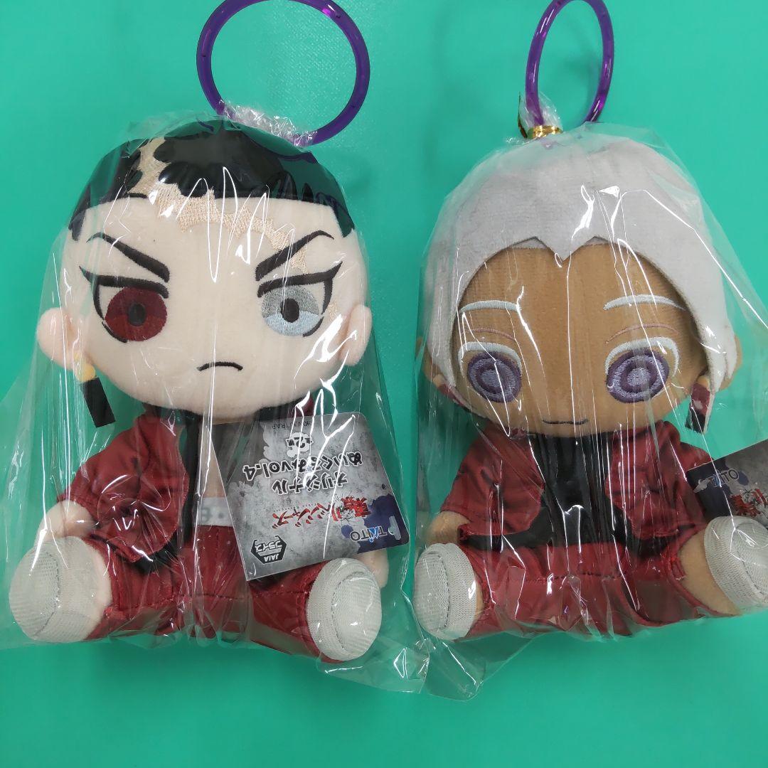 ① 東リべ ぬいぐるみ 黒川イザナ ＆ 鶴蝶 【新品未使用】