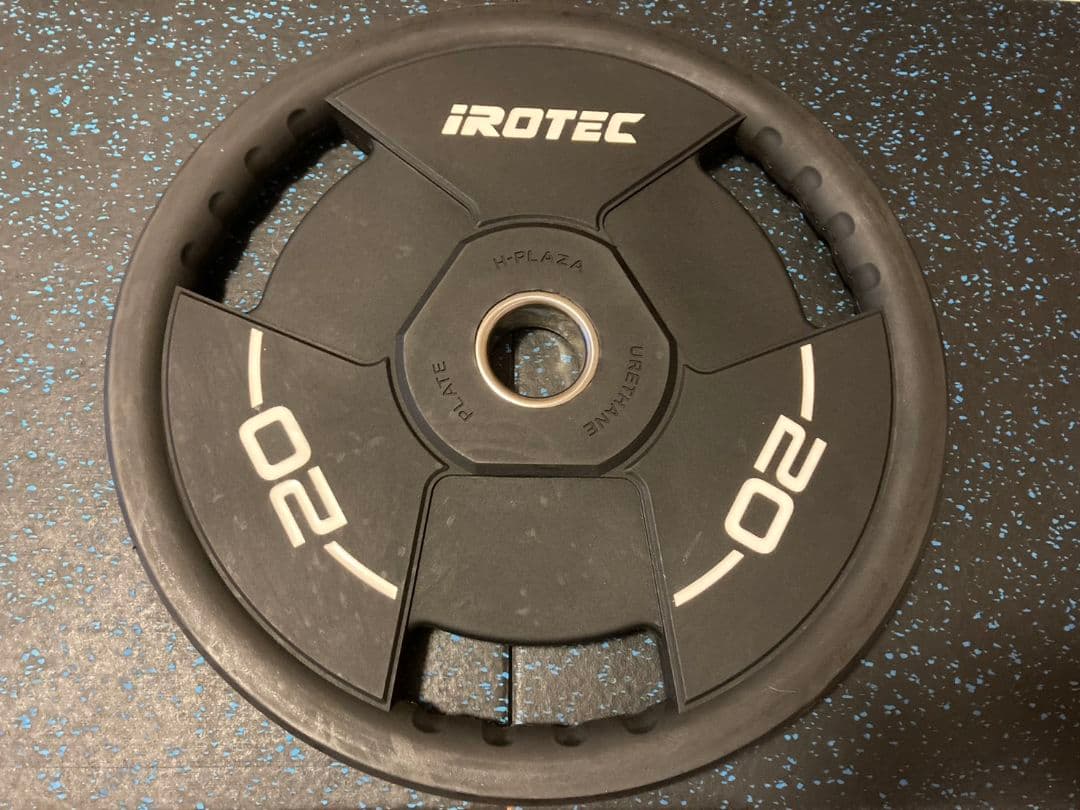 ❷アイロテック プロ オリンピックウレタンプレート20kg　ivanko mbc