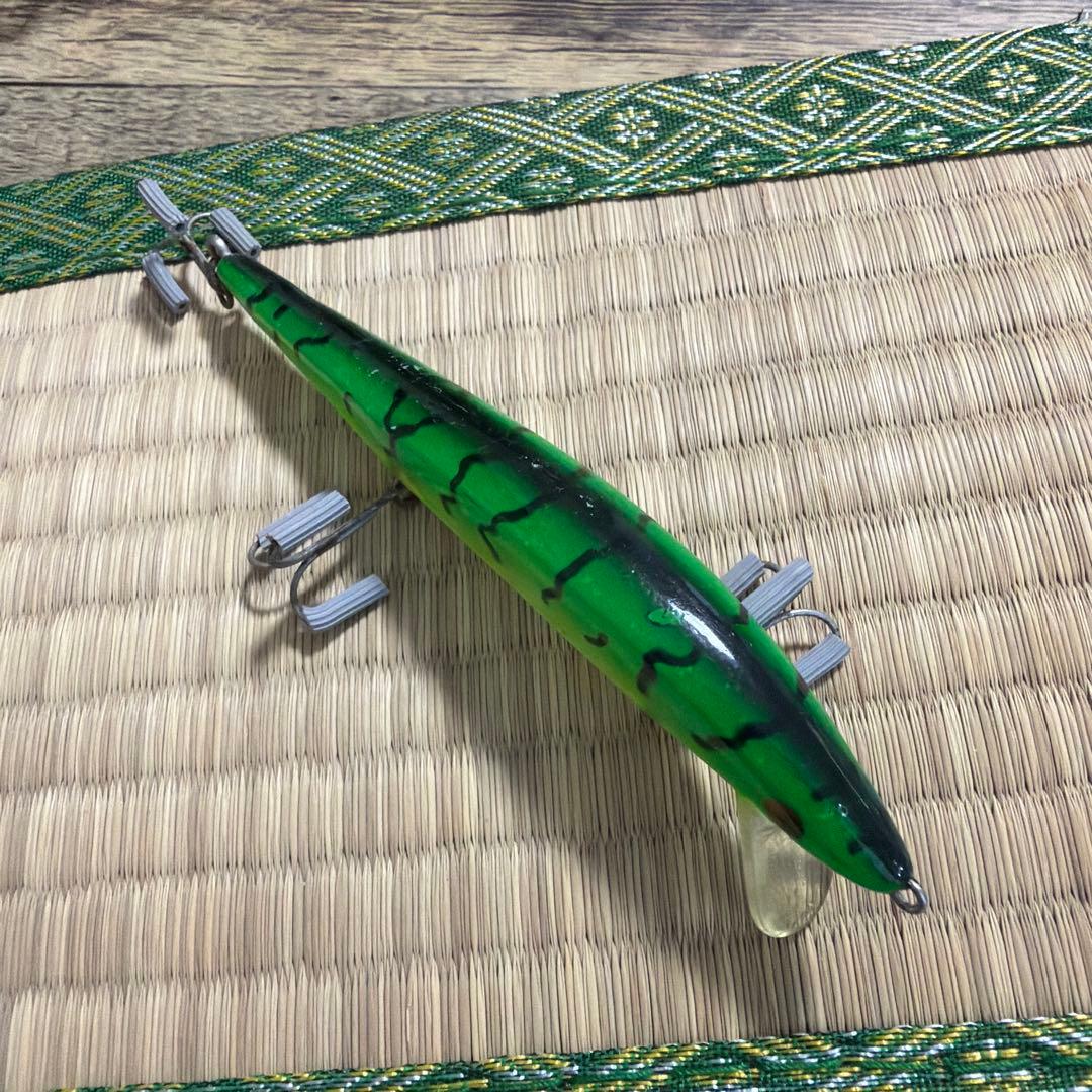 ミスターM！　　　オールド　ヘドン　ヘッドハンターミノー　グリーン