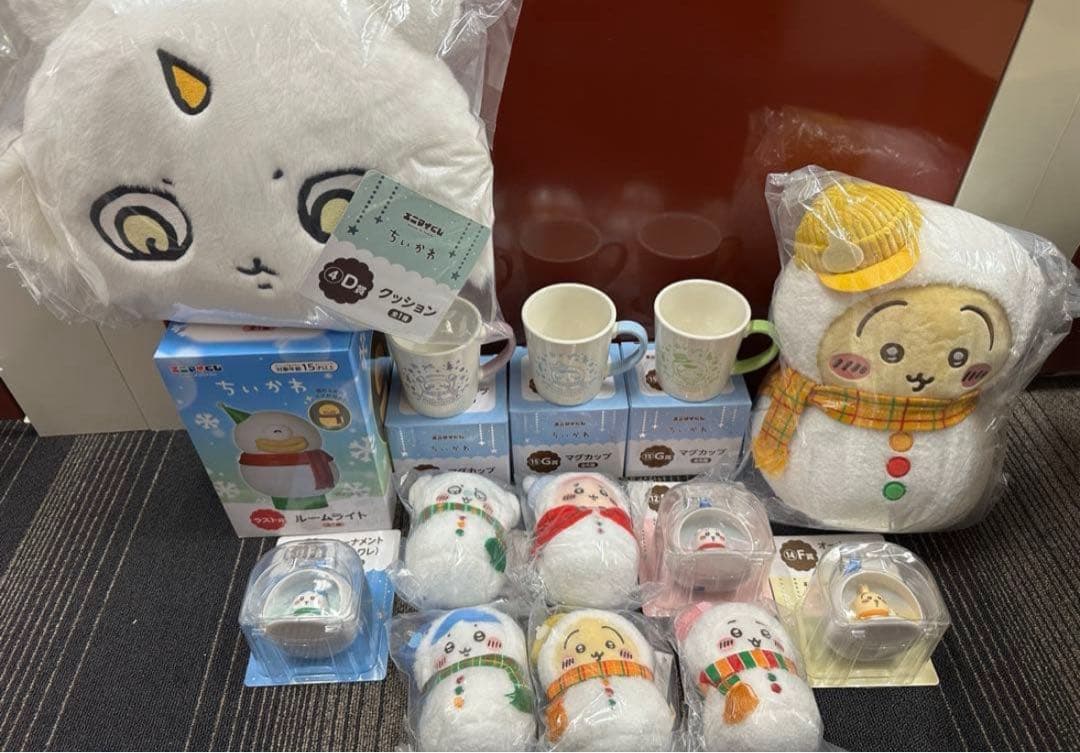 セブンイレブン エニマイくじ ちいかわ ぬいぐるみ まとめ