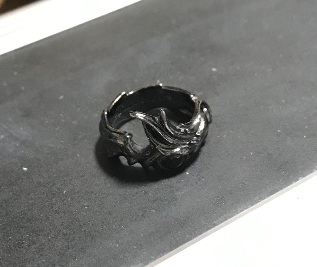 FFVII ブラックシルバーリング＜Sephiroth＞ 13号