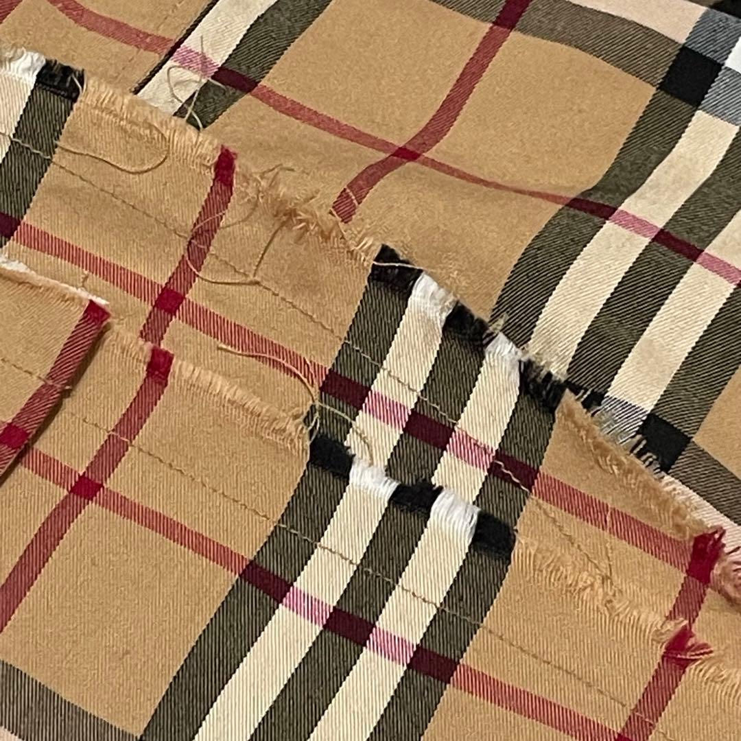 2回着極美品 Bagarch ノバチェック フード着脱可 シャツワンピース 加工