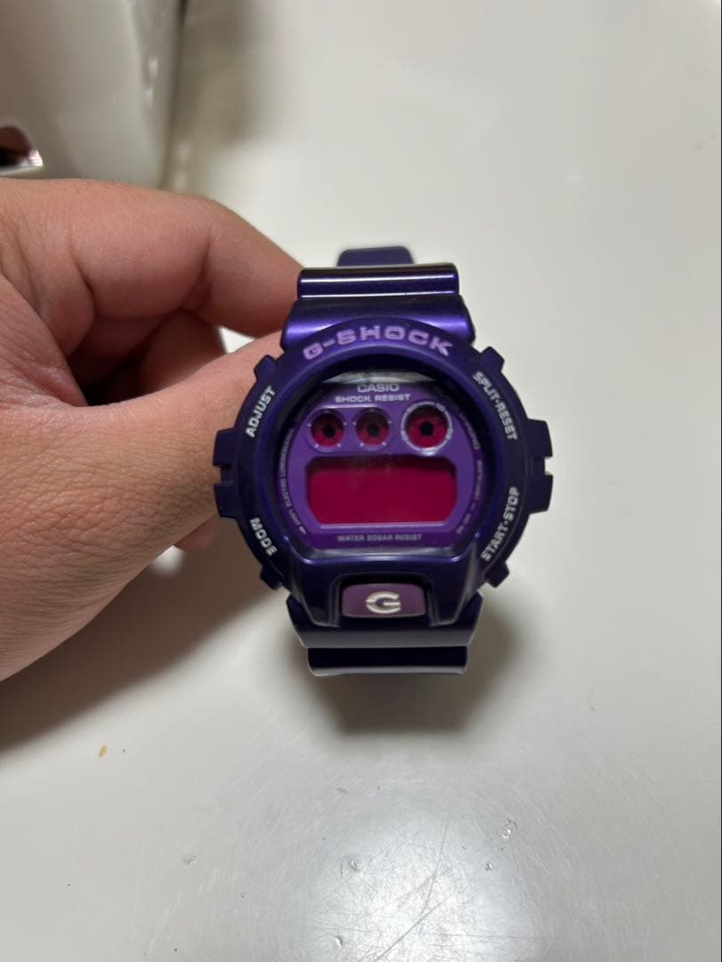 G-SHOCK DW-6900CC クレイジーカラーズ　パープル　希少