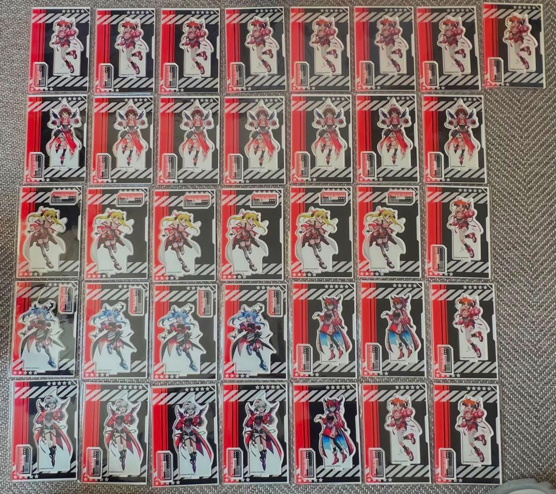 【即日発送】魔法少女リリカルなのは　アクリルスタンド　36点