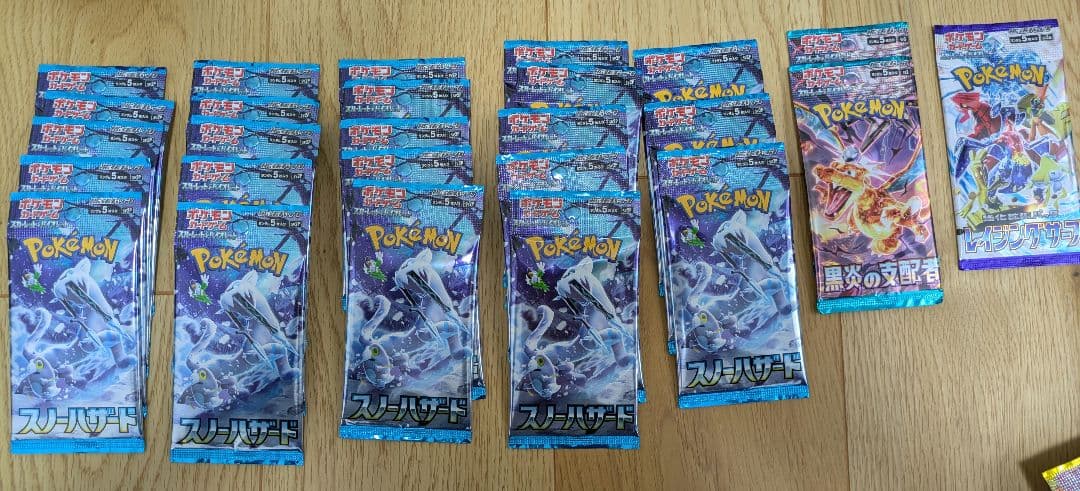 ポケモンカード 拡張パック バラ 未開封 152パック