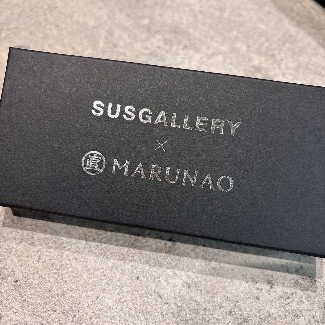 SUSGALLERY × MARUNAO ステンレス箸置き 2個セット