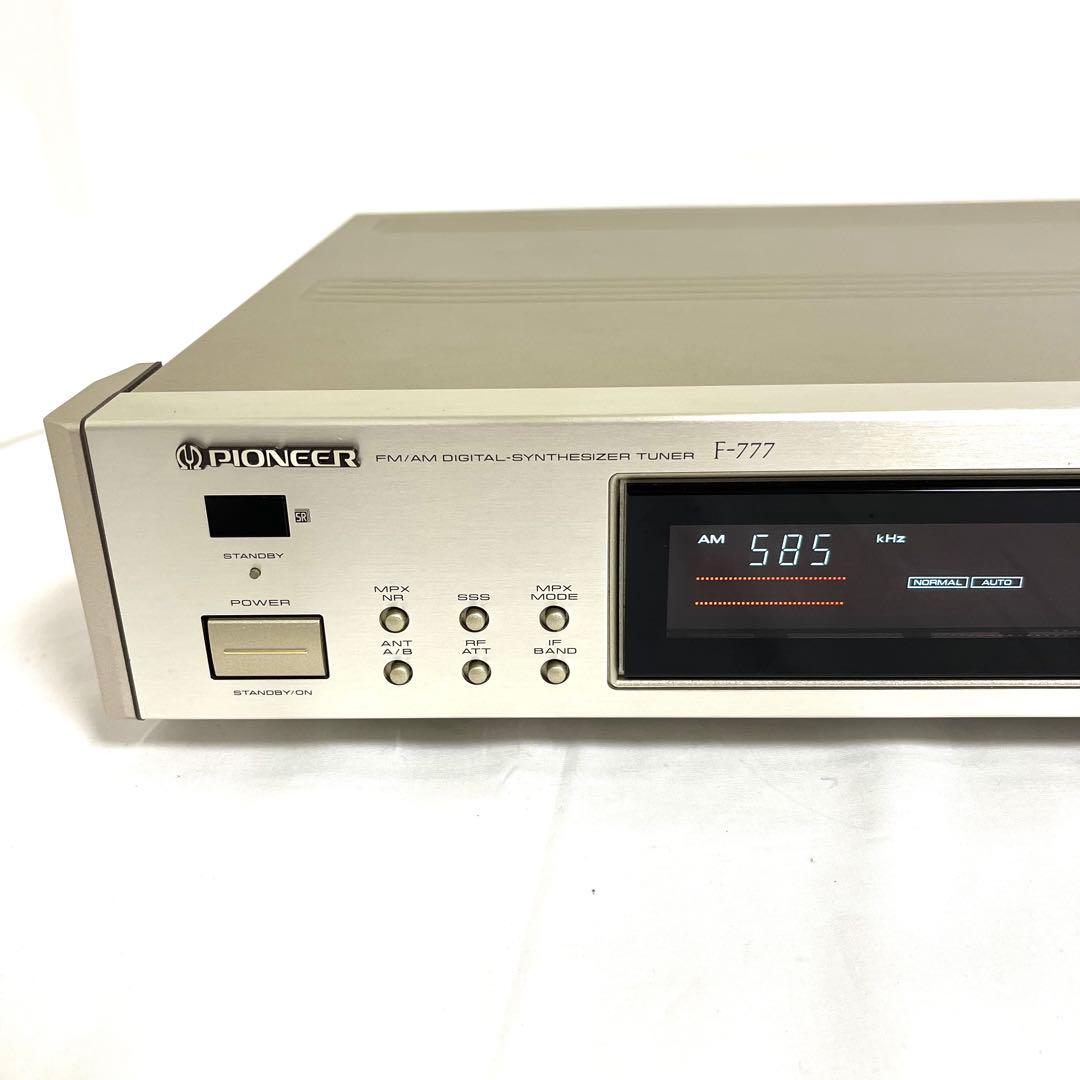 【希少☆付属品多数】PIONEER　パイオニア　FM　AMチューナー　F-777
