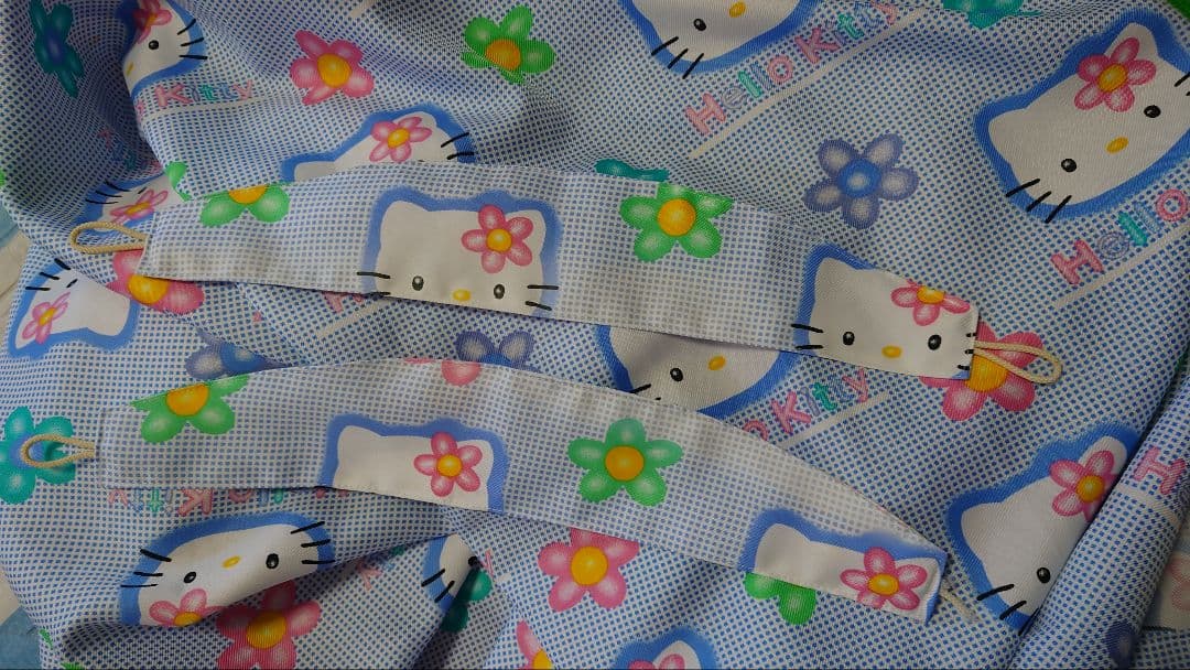 当時物 難有 ハローキティ　カーテン タッセル　Hello Kitty