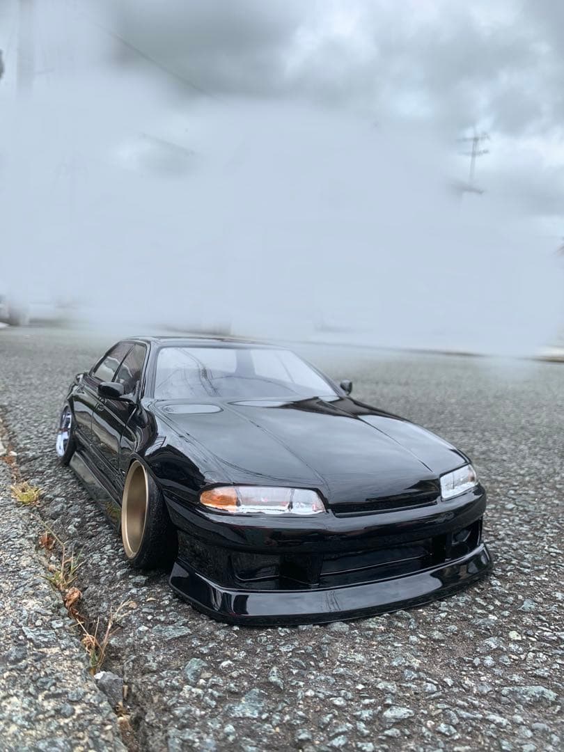 パンドラ　ラジコン　ボディ　r32 4dr