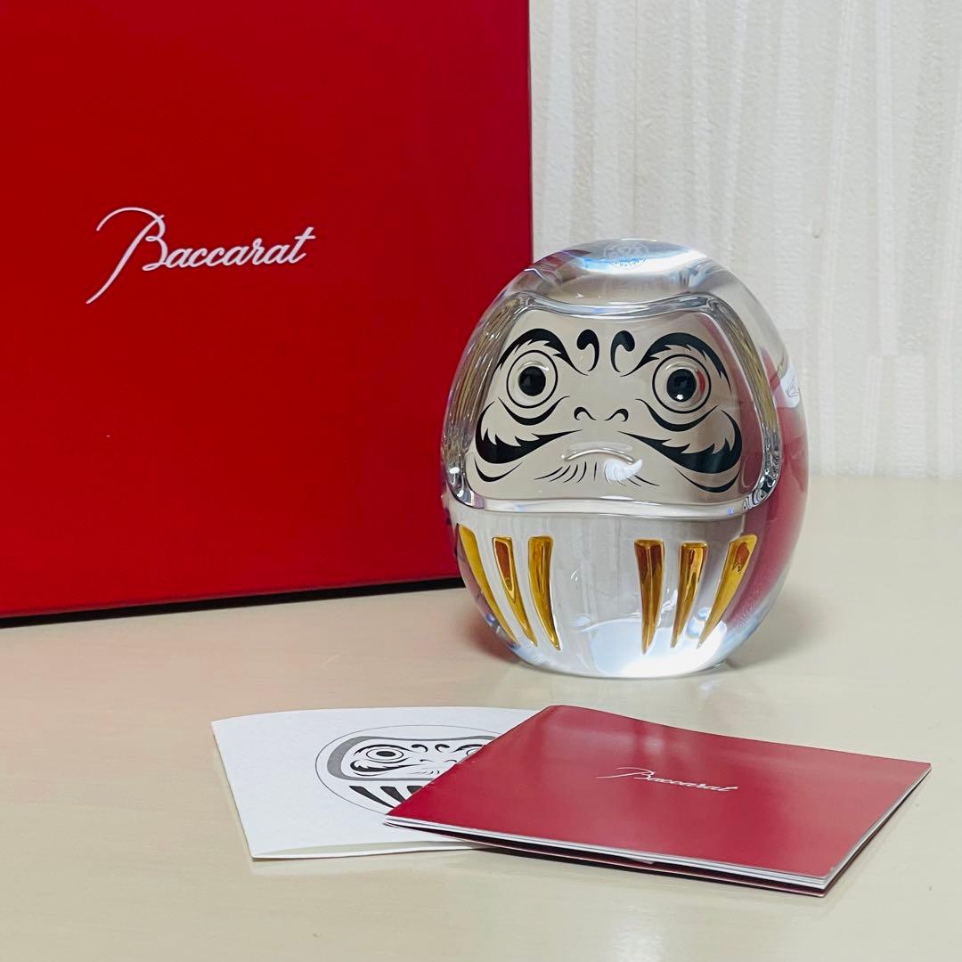 Baccarat バカラ クリスマス だるま 置物 オブジェ フィギュリン