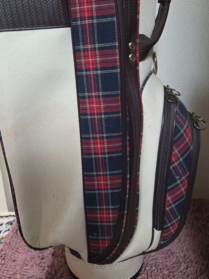 未使用品コラッジオキャディバッグ　マンシングウェア練習用ケース　２点セット