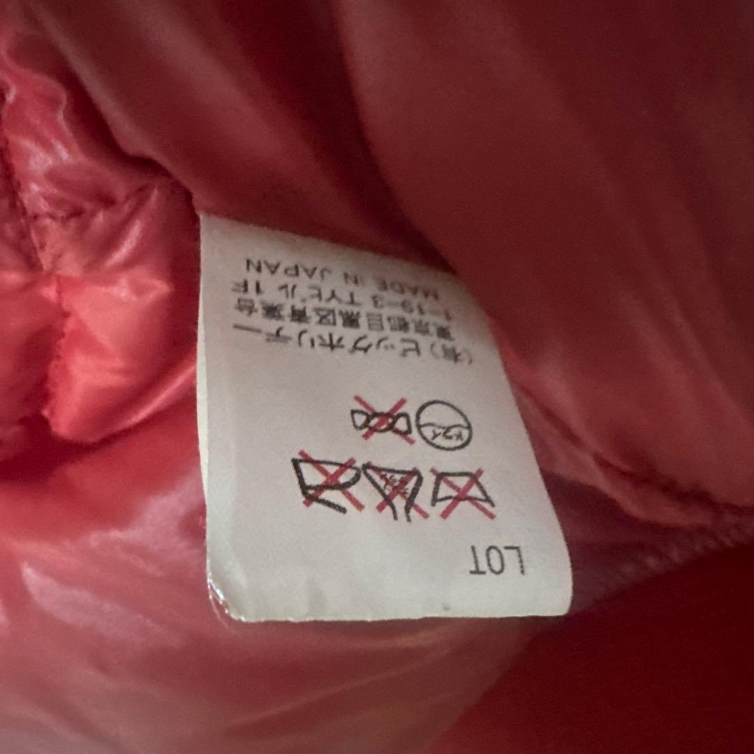 美品！！TMT赤白ダウンジャケット