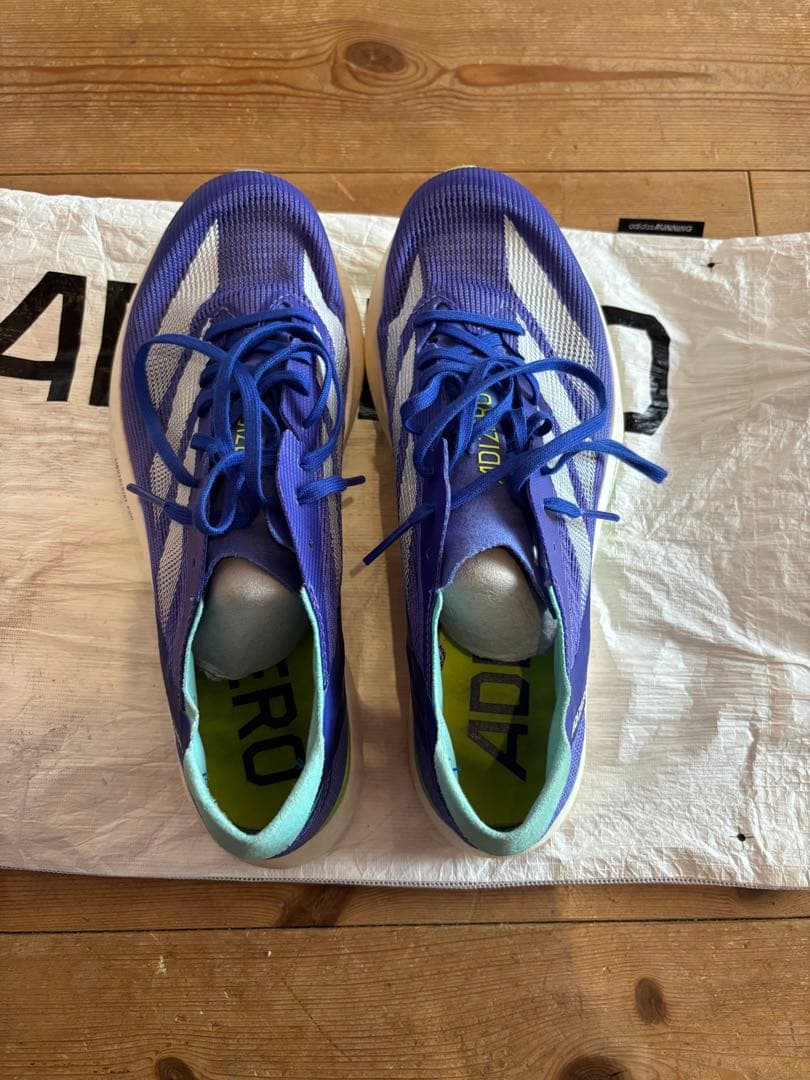 adidas ADIZERO アバンチ 26cm 青