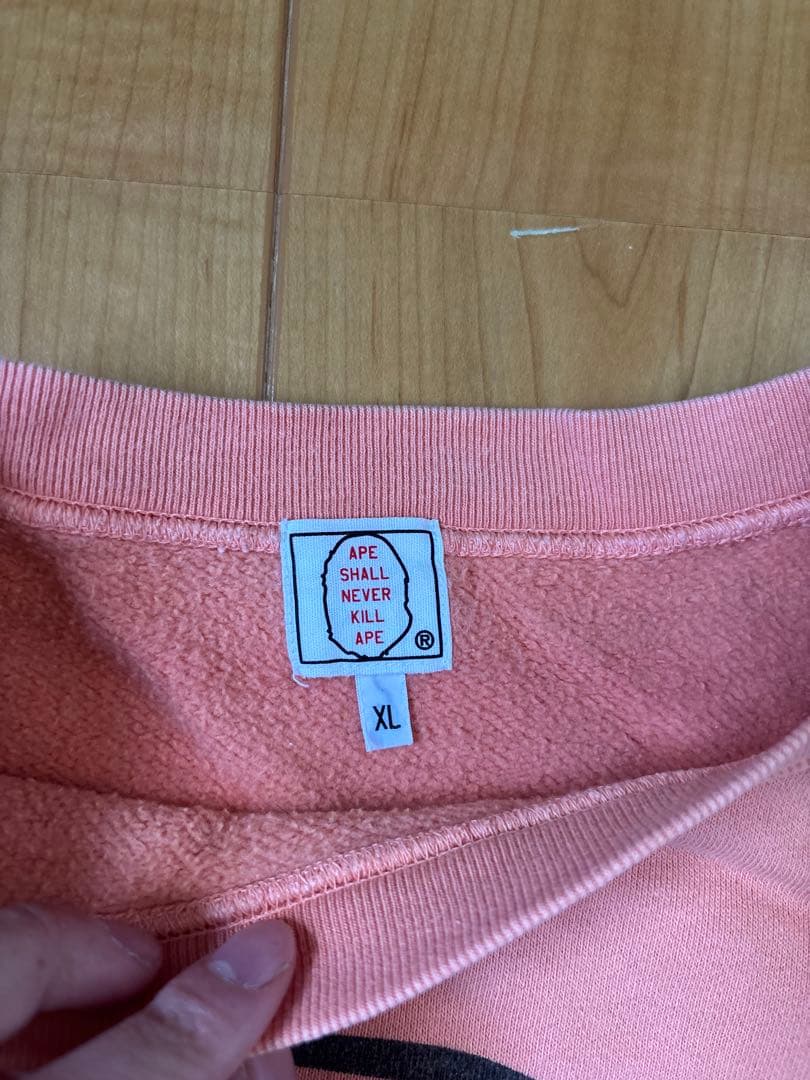 90s APE 最初期タグ スプルースサンプリング オレンジ XL NIGO