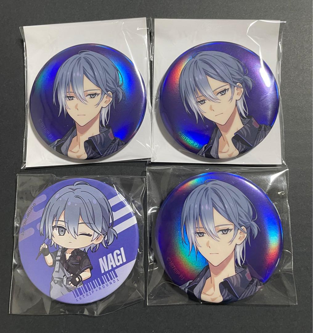 エイトリ 18TRIP PASH! パッシュ 缶バッジ 蜂乃屋凪 おまけ付