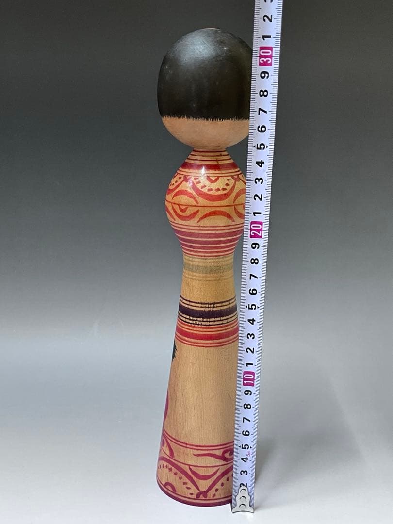 C555 こけし　希少品　盛秀太郎　津軽系　温湯こけし　伝統こけし　日本人形