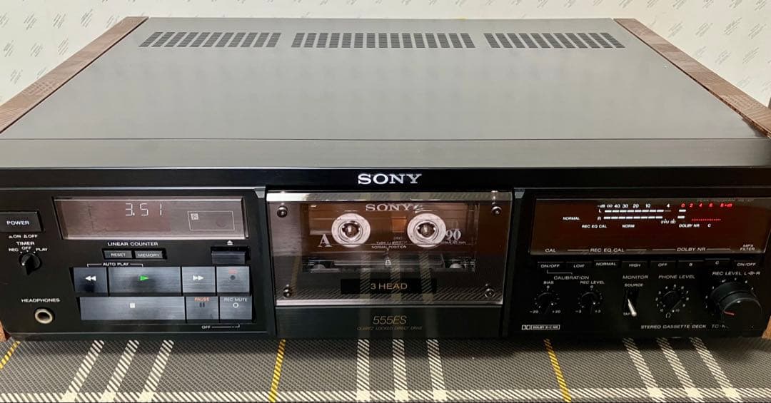 SONY ステレオカセットデッキ TC-K555ESX