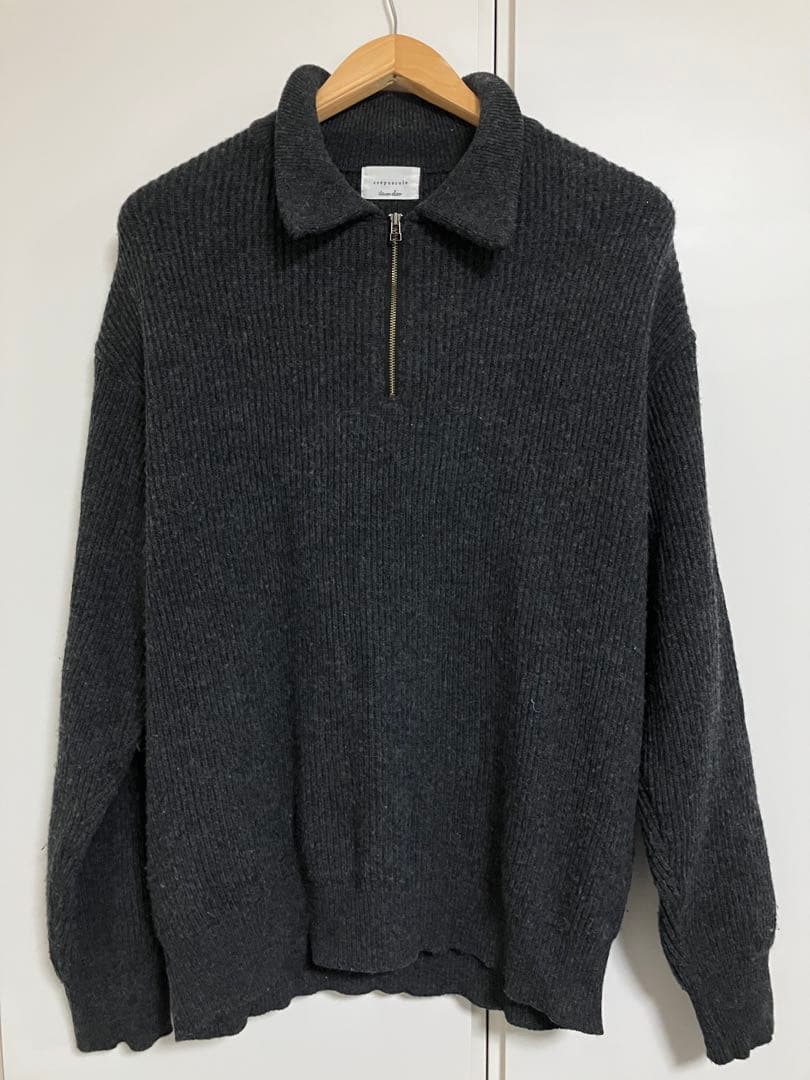 crepuscule クレプスキュール✖️Steven Alanのジップニット