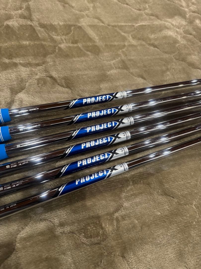 Mizuno Pro 120 養老オーダー5〜Pw 美品　プロジェクトX 6.0