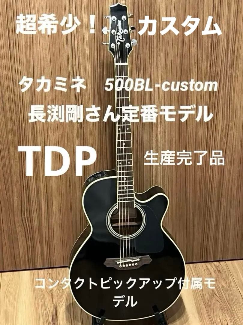 タカミネ　TDP500カスタム長渕剛さん使用 モデルコンタクトピックアップ