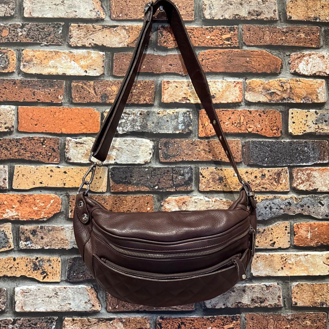 デイズアート　ボディバッグ レザー メンズ 本革