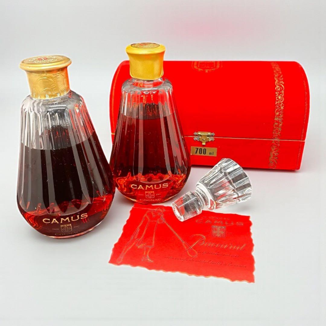 ♢CAMUS ♢カミュ♢カラフェ♢バカラ♢Baccarat 専用化粧箱2本セット