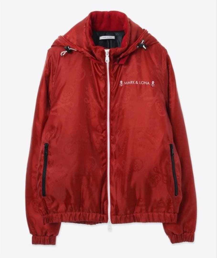最終価格　マークアンドロナ　★正規品★ ブルゾン　赤　36 Sサイズ　スカル