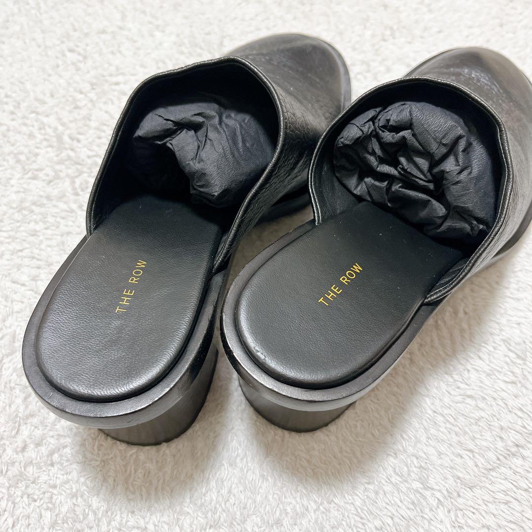 THE ROW ブラック サボ・クロッグサンダル