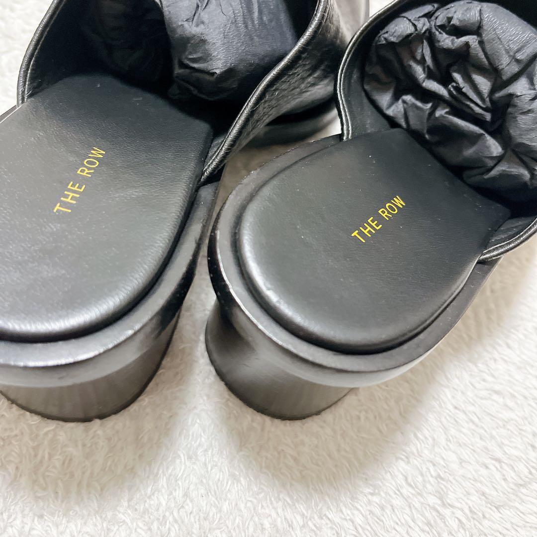 THE ROW ブラック サボ・クロッグサンダル