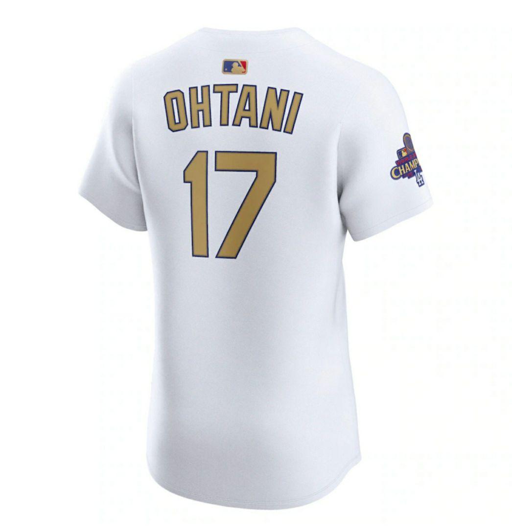 【正規品】大谷翔平 エリートジャージー ゴールド ユニフォーム 44 ドジャース