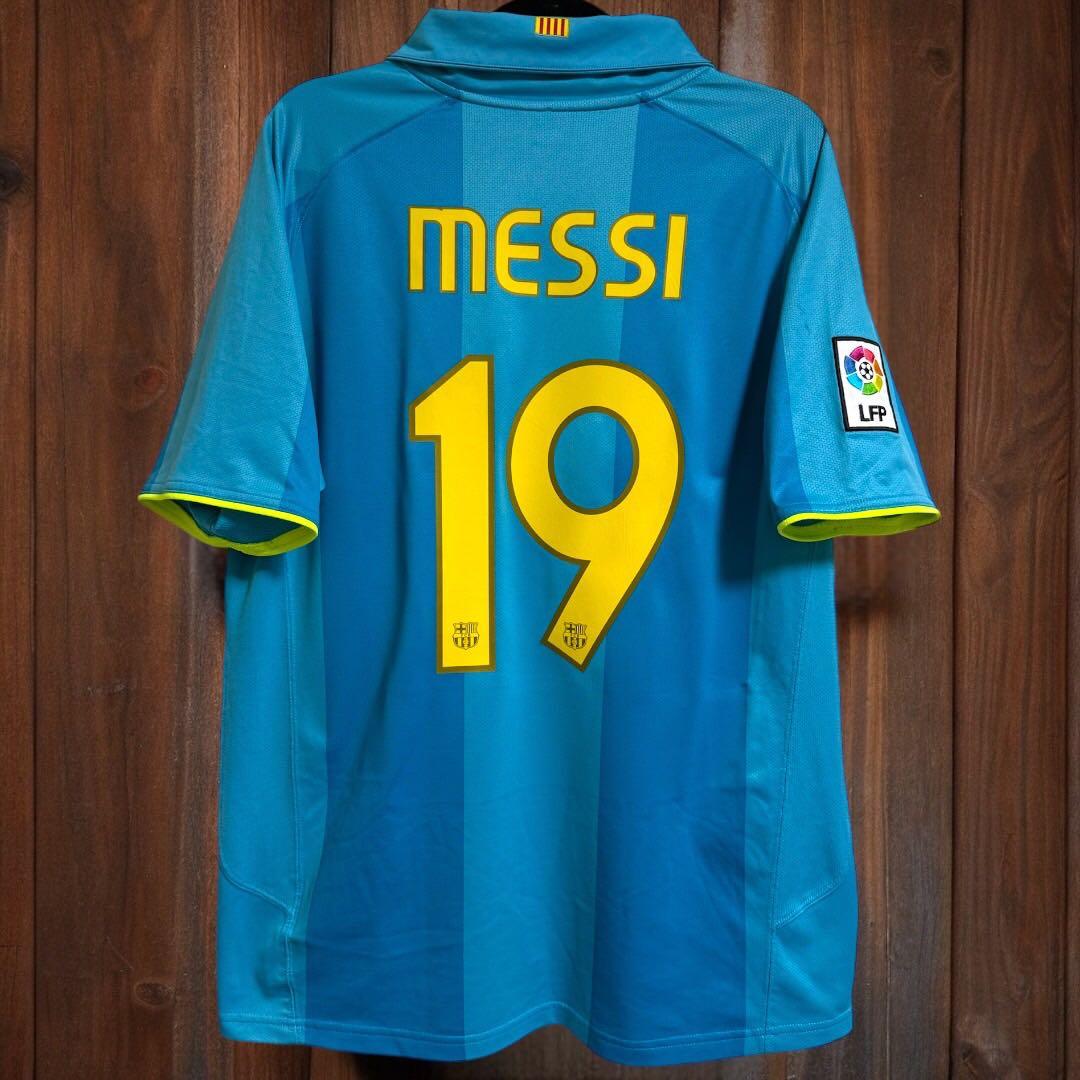 『正規品』バルセロナ 07/08 アウェイ メッシ ユニフォーム ウェア