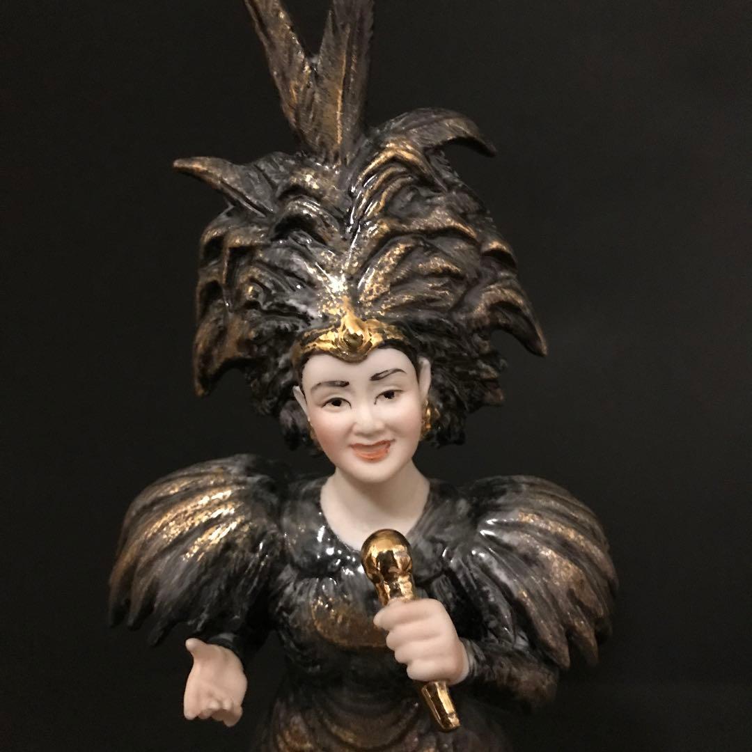 【希少品】未発売/試作品　美空ひばり　91年製　不死鳥フィギュリン　置物