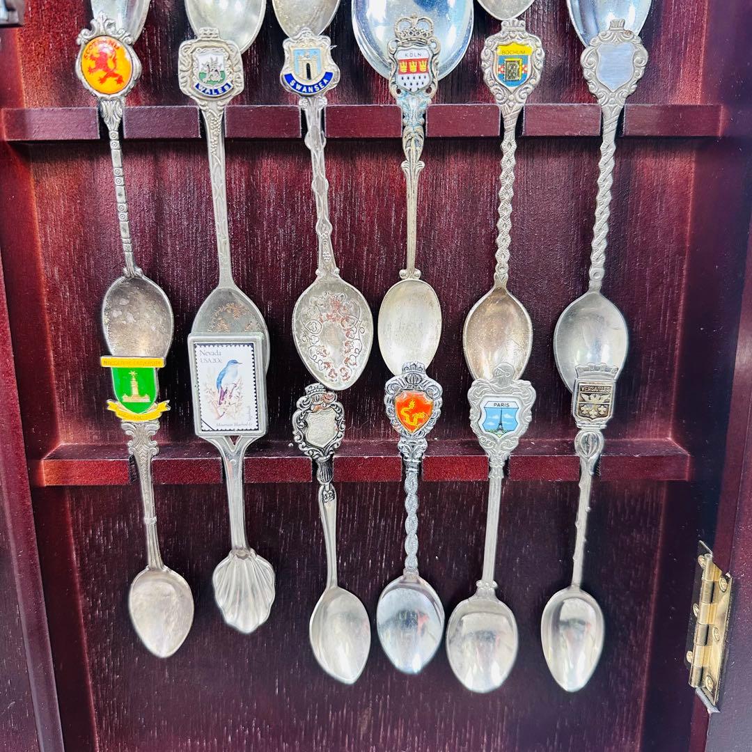 希少セット　世界各国　お土産　スーべニアスプーン　飾り　インテリア　ヴィンテージ