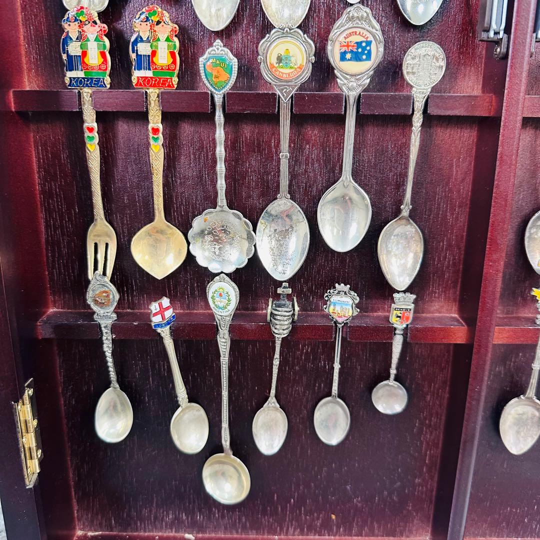 希少セット　世界各国　お土産　スーべニアスプーン　飾り　インテリア　ヴィンテージ