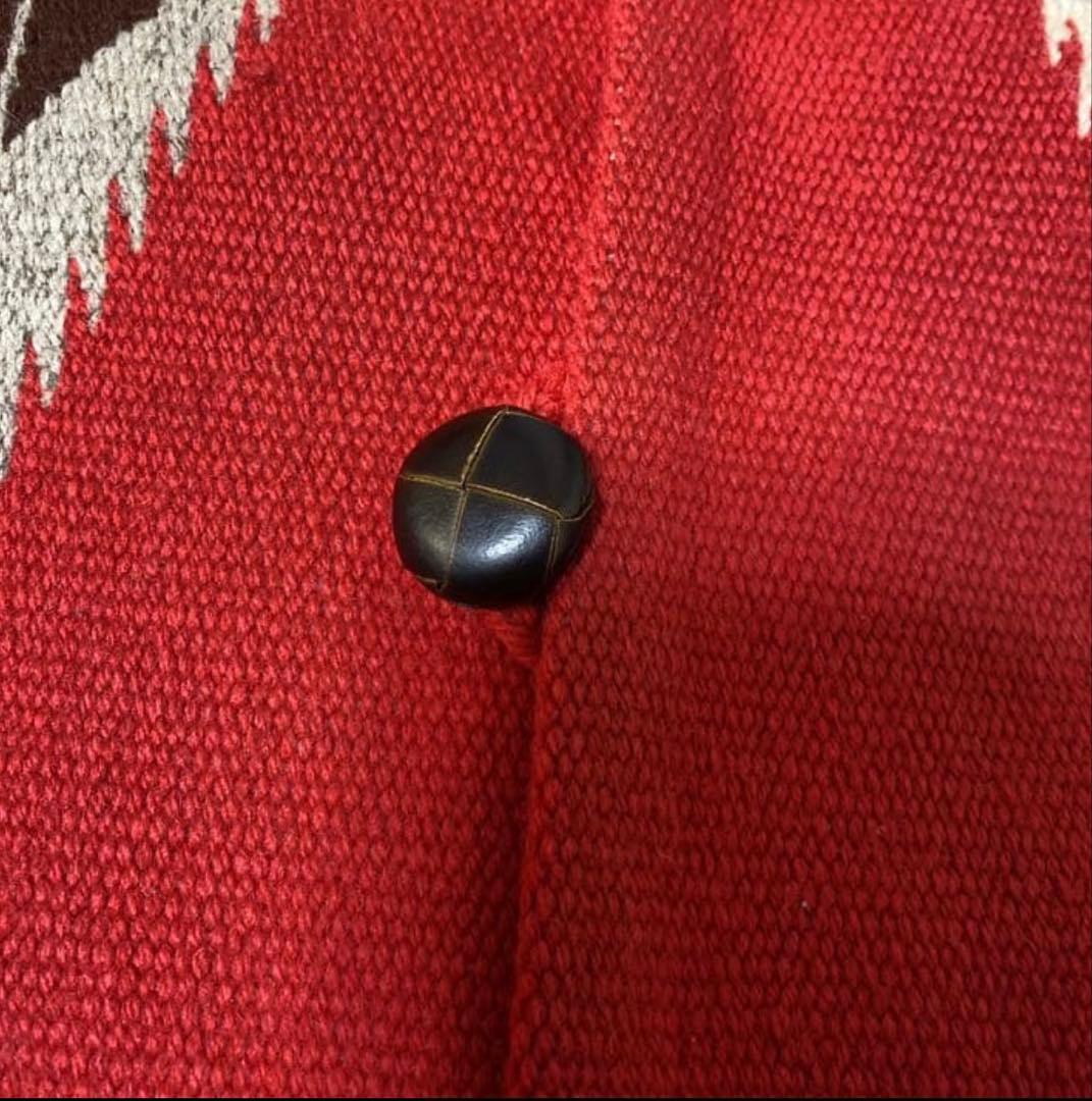 ORTEGA’S　オルテガ　チマヨベスト　くるみボタン　CHIMAYO VEST