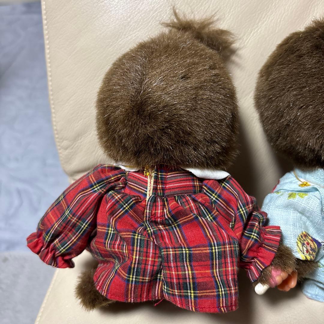希少　タグ有り　セキグチ製　モンチッチぬいぐるみ　2点セット