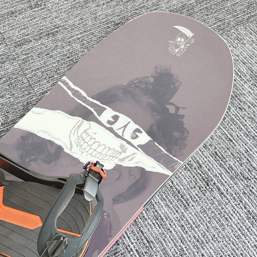 83美品❗️超豪華❗️サロモン メンズスノーボードセット★スノボ154cm+ビン付