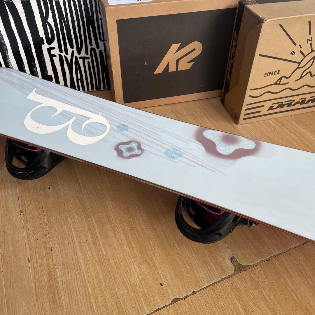 BURTON　バートン　希少130代　ATOMICバイン付　スノーボードセット