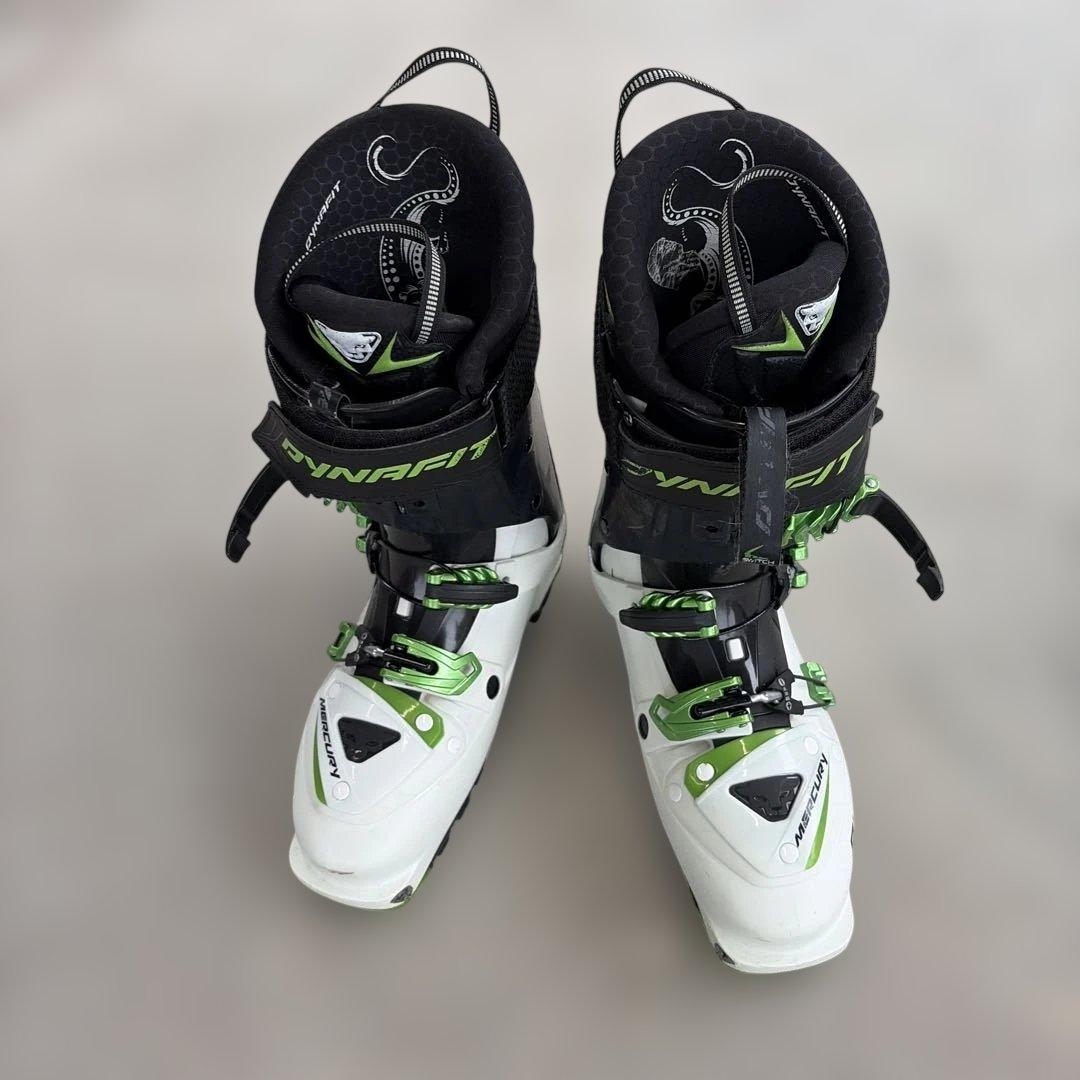 DYNAFIT スキー ブーツ ホワイト/グリーン