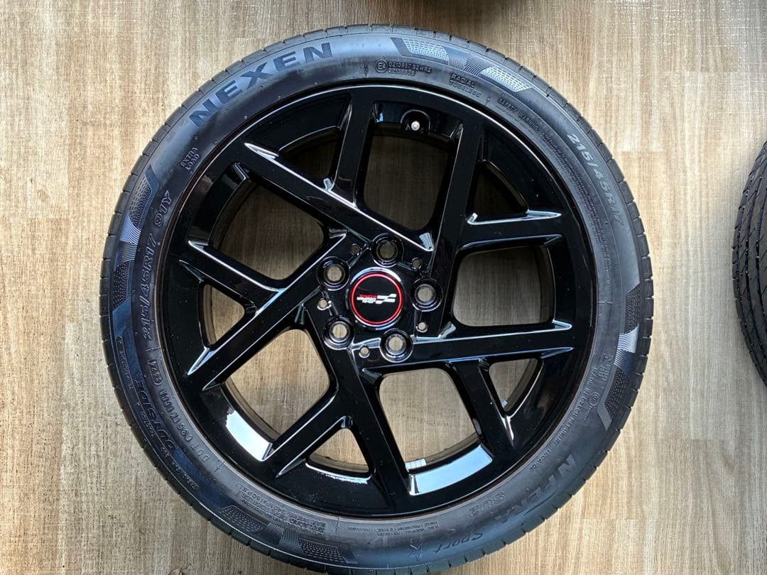 【美品】MINI F66 JCW純正タイヤホイール　17インチ　ネクセンタイヤ