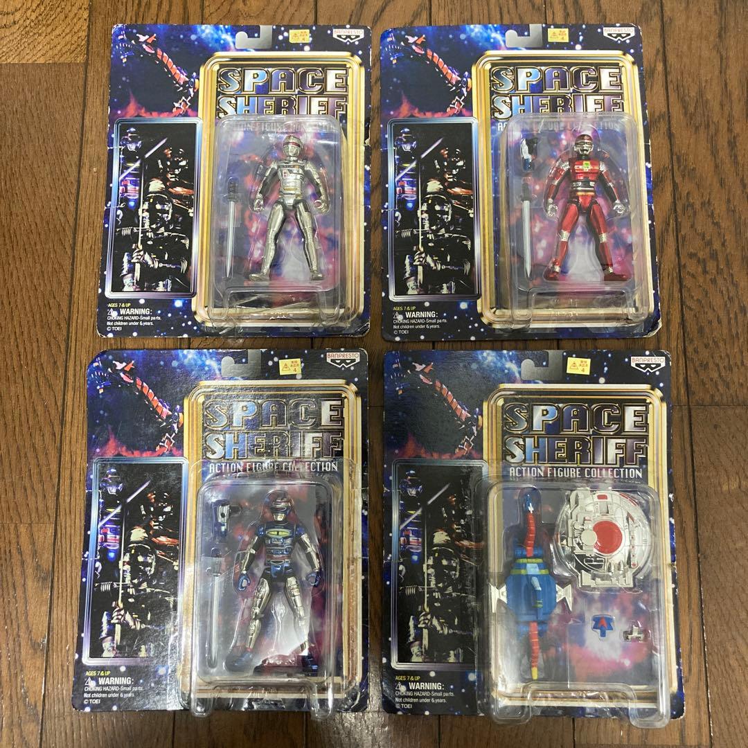 スペースシェリフ 4体セット(シャイダー・シャリバン・ギャバン・ドルギラン)