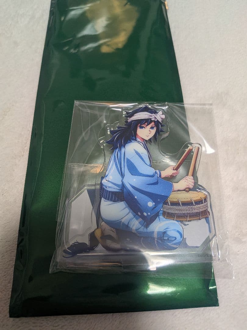 鬼滅の刃　阿波おどり　アクリルスタンド　義勇　炭治郎