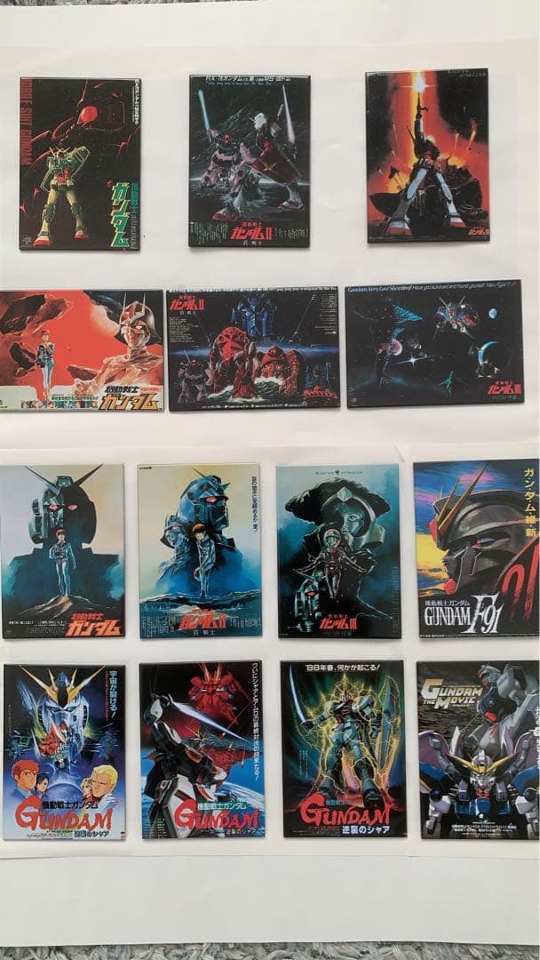 ガンダムシリーズ ポスターマグネコレクション GUNDAM MOVIES