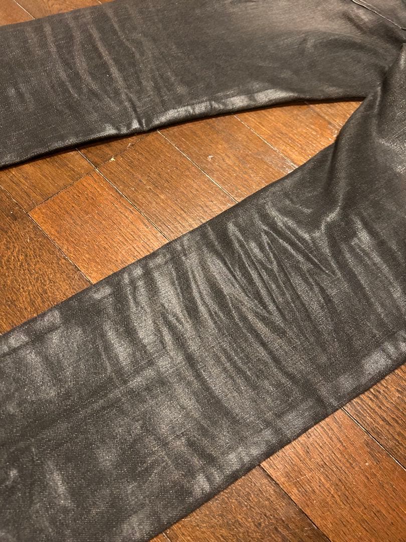 archive NO id.コーティングスキニーデニム dior homme