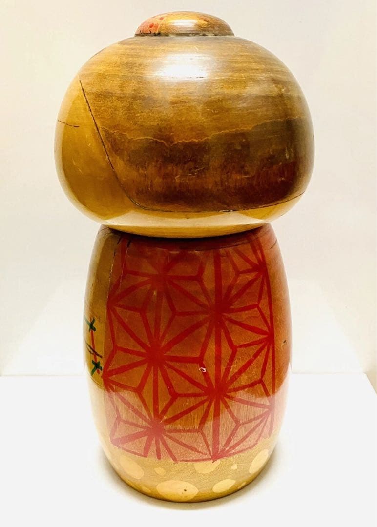 中古　こけし　人形　日本　木製　伝統　だんご　東亜　大　コレクション　G