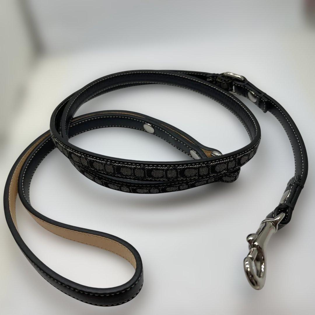 COACH ブラックレザーリード 箱付き