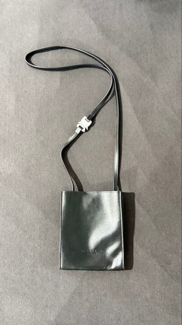 1017 ALYX 9SM ローラーコースターバックル レザー ショルダーバッグ
