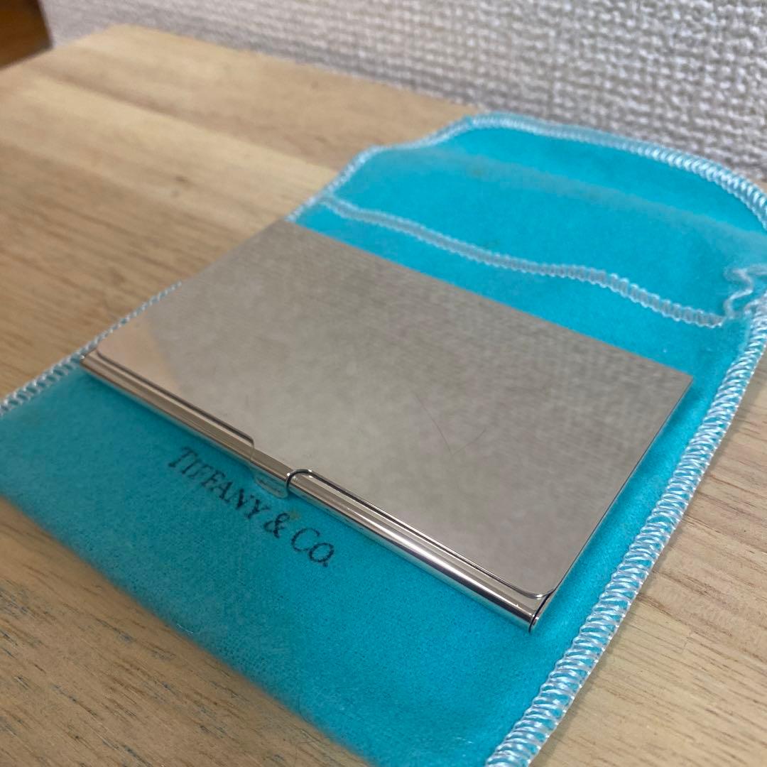 Tiffany & Co. シルバー プレート 名刺入れ