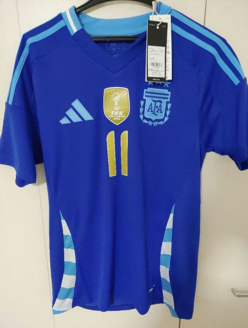 【未使用タグ付き/正規品】アルゼンチン代表　ディマリア　ユニフォーム